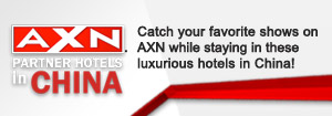 AXN Partner Hotels in China